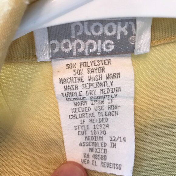 Bobbie Brooks Butter Yellow Blazer: Vintage 80s Oversized Unlined Jacket, Size M - Picture 5 of 12